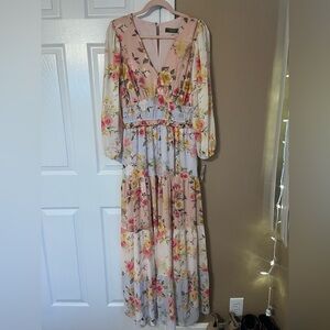 Melonie T floral dress